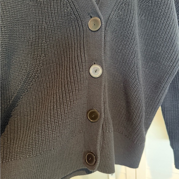 Banana Republic Navy Blue Button up cardigan - Picture 5 of 7